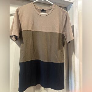Men tricolor t shirt